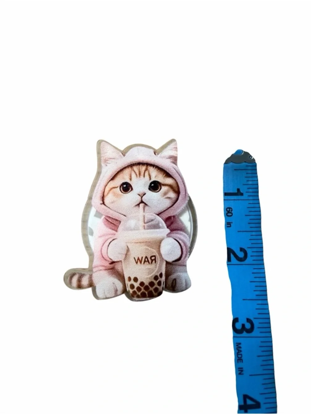 Pink Cat Phone Stand Pop